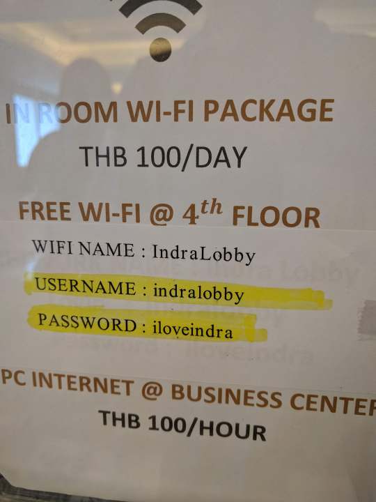 Indra Regent Hotel WiFi